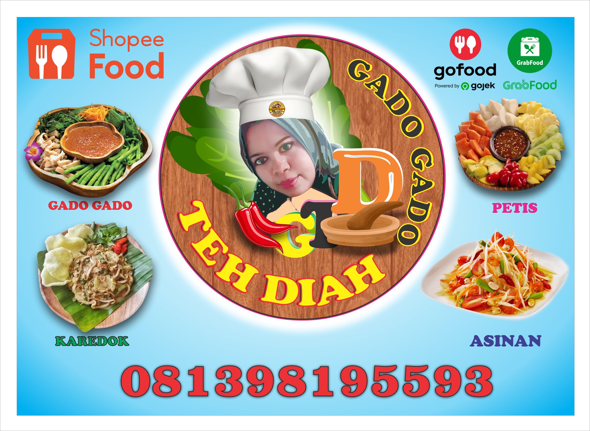Logo Gado Gado Teh Diah
