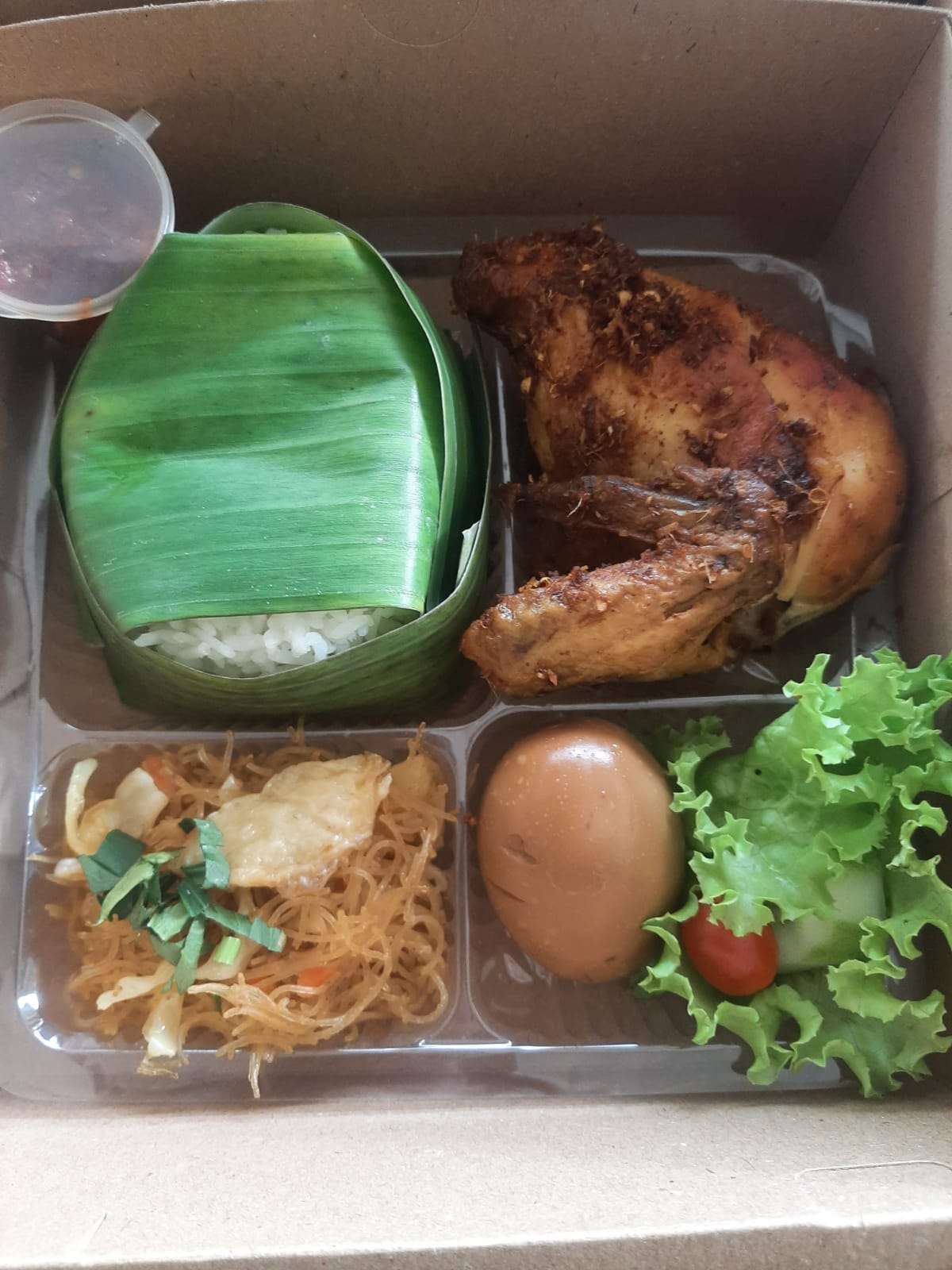 NASI AYAM PAKET 25K