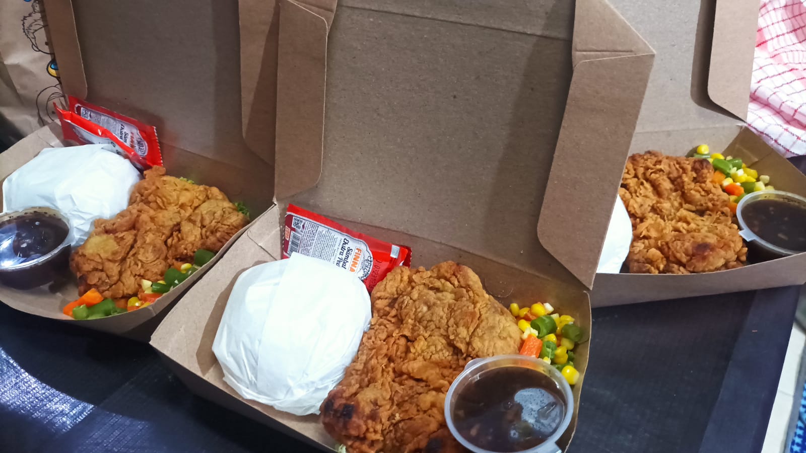 Nasi Steak Ayam